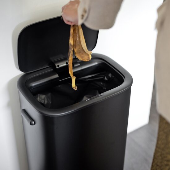 QLT No Less QLT Prullenbak met Sensor 60 Liter - Ruime en Praktische Afvaloplossing