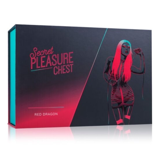 Secret Pleasure Chest - BDSM set - Red Dragon
