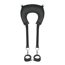 18+ Pillow & Ankle Cuffs Leg Position Strap - Seks sling