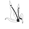 18+ Pillow & Ankle Cuffs Leg Position Strap - Seks sling
