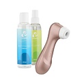 18+ - Satisfyer Pro 2 + Glijmiddel + Toycleaner - Voordeelpakket