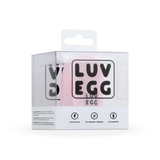 18+ - LUV EGG - Roze - Daag je partner uit!