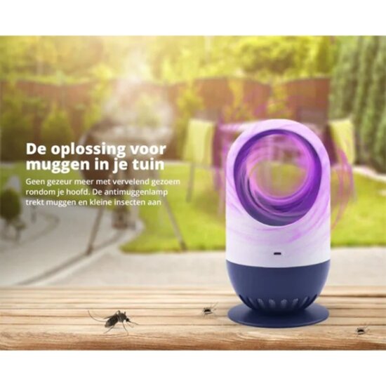 FlinQ FlinQ - Draadloze Muggenvanger 2.0 - UV LED licht