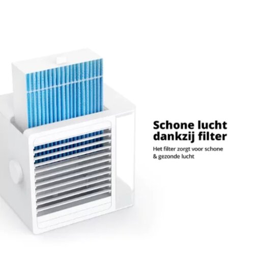FlinQ FlinQ - Mini Aircooler - Tafelmodel - 2 ventilatiestanden