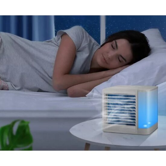 FlinQ FlinQ - Mini Aircooler - Tafelmodel - 2 ventilatiestanden