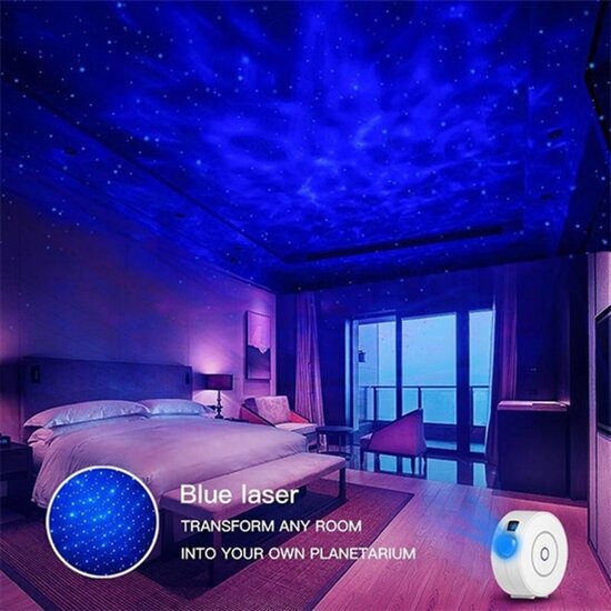 FlinQ FlinQ - Slimme Sterrenprojector - Sterrenhemel & Wolkenprojector - Bestuurbaar via app of apparaat - Sky Projector - Kleurenscala