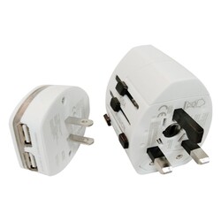 Wereldreisstekker - Stopcontact buitenland - Reisadapter EU/UK/US/AUS/AFR - Universeel