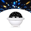 FlinQ Dimbare Draadloze Sterrenprojector - Sterrenhemel projectie - Baby nachtlamp - Kinderlamp