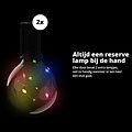 FlinQ FlinQ - Slimme Lichtslinger - Lichtsnoer buiten en binnen - Smart verlichting - Lichtsnoer - 15 meter - RGB