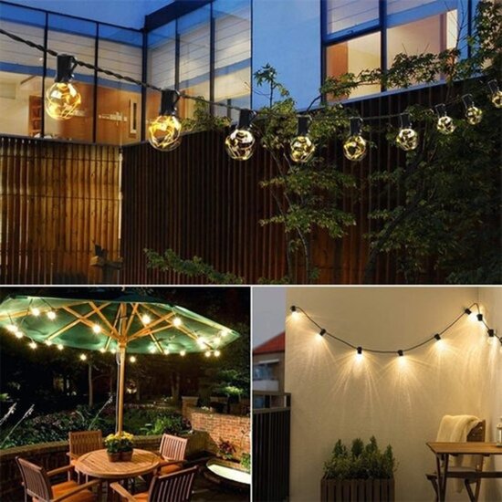 FlinQ FlinQ - Slimme Lichtslinger - Lichtsnoer buiten en binnen - Smart verlichting - Lichtsnoer - 15 meter - RGB