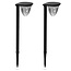 FlinQ FlinQ - Solar Tuinverlichting - Tuinverlichting op zonne-energie - Multifunctioneel - 2-pack - Juno