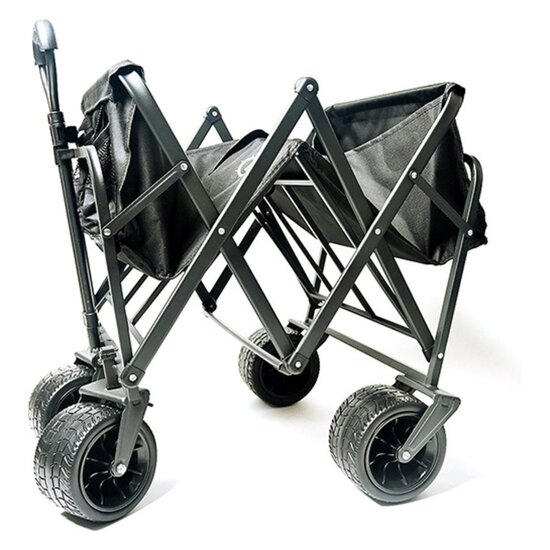 FlinQ FlinQ - Bolderkar - Opvouwbaar - Draaibare wielen - 130KG Draagkracht