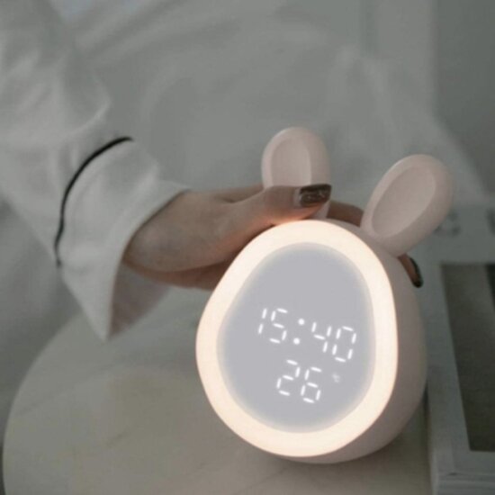 FlinQ FlinQ - LED Lichtwekker/Slaaptrainer - Konijn