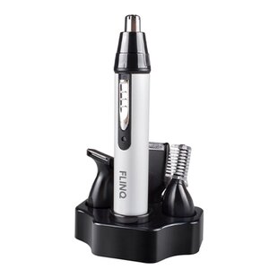 FlinQ - Oplaadbare 4 in 1 Baard trimmer - Wenkbrauw Trimmer - Neustrimmer - Oortrimmer - Scheerapparaat - Oplaadbaar