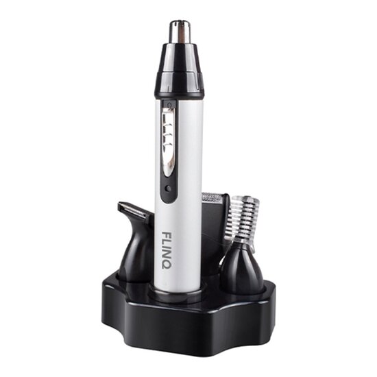 FlinQ FlinQ - Oplaadbare 4 in 1 Baard trimmer - Wenkbrauw Trimmer - Neustrimmer - Oortrimmer - Scheerapparaat - Oplaadbaar