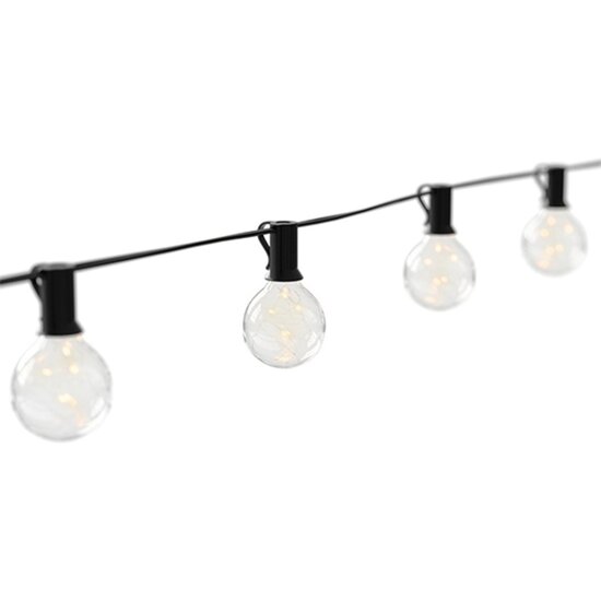 FlinQ FlinQ - Solar Lichtslinger - Lichtsnoer buiten - Lichtsnoer - Zonne-energie - Zwart - 8 Meter