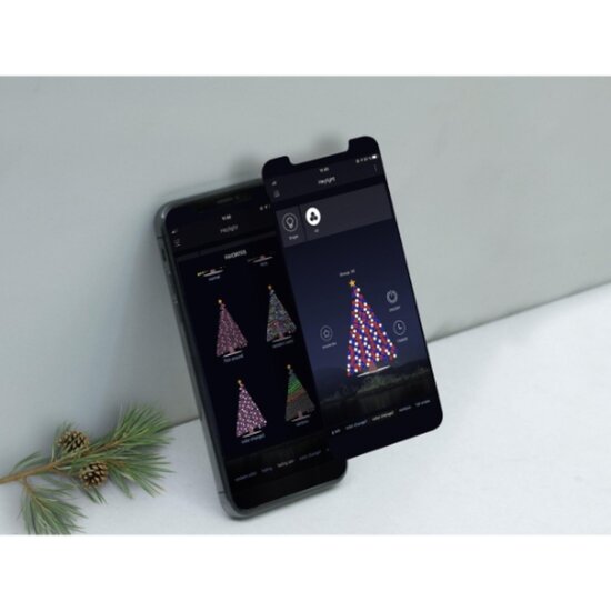 FlinQ FlinQ - 160 LED Slimme RGB Lichtketting - Voor de Kerstboom