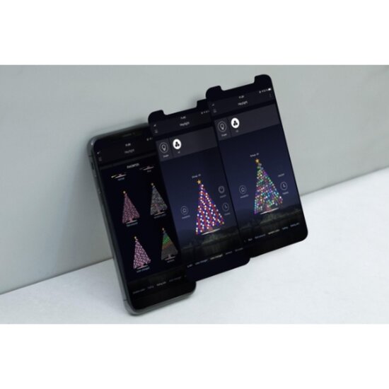 FlinQ FlinQ - 160 LED Slimme RGB Lichtketting - Voor de Kerstboom