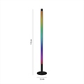 FlinQ FlinQ - Smart Indoor Xyro Floorlamp - Compatibel met Alexa en Google