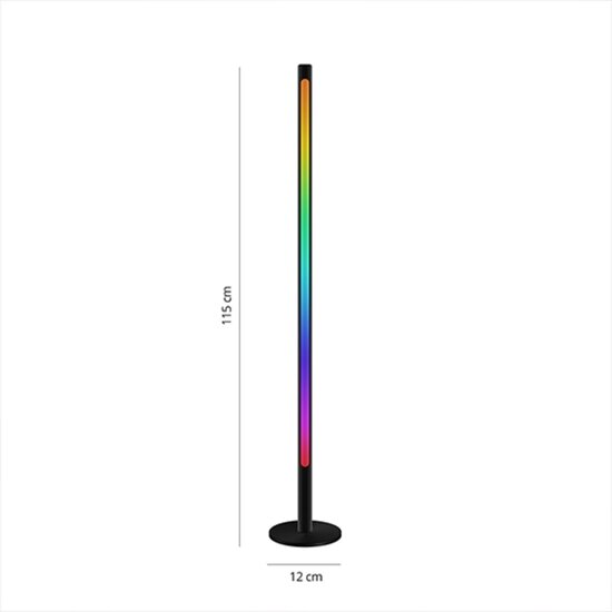 FlinQ FlinQ - Smart Indoor Xyro Floorlamp - Compatibel met Alexa en Google