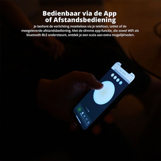 FlinQ FlinQ - Smart Indoor Xyro Floorlamp - Compatibel met Alexa en Google