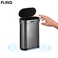 FlinQ FlinQ Detachable Sensor Bin 60L – Slimme Opvouwbare Prullenbak in Titanium Alloy