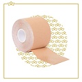 Attrezzo ATTREZZO® - Boob tape - Boobtape - 5 meter - Beige - BH Tape - Fashion Tape
