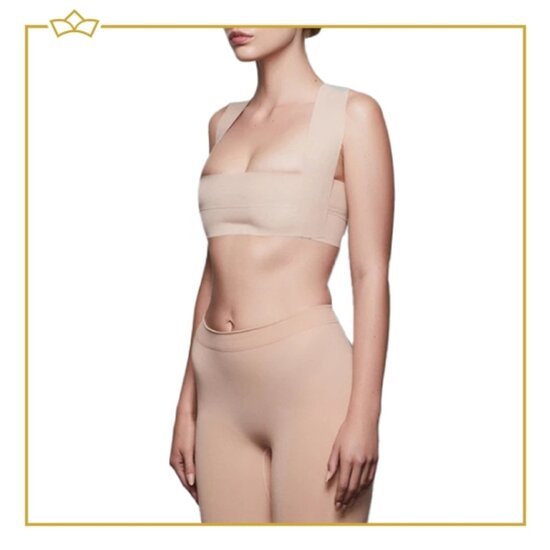 Attrezzo ATTREZZO® - Boob tape - Boobtape - 5 meter - Beige - BH Tape - Fashion Tape