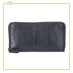 Attrezzo Damesportemonnee - Groot Model - 100% Echt Leer