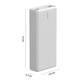 FlinQ FlinQ Krachtige Powerbank 20.000 mAh - Externe Batterij - Smartphone Oplader