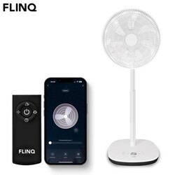FlinQ Breeze Smart Ventilator - 12 Snelheden en Slimme Bediening