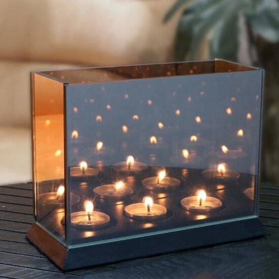 909 outdoor Lifa Living - Candle lights mirror glass