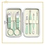 Chimb Attrezzo - Manicure set - 7-delig - Lederen case - Geschikt voor reis of thuis