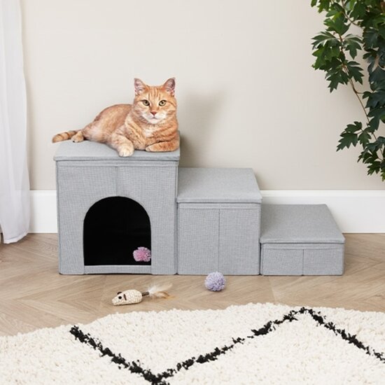 Lifa Living Lifa Living Dierentrap met Opslagruimte – De Ideale Oplossing voor Je Huisdier