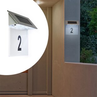 LED Lovers - Verlicht Huisnummer op Zonne-energie