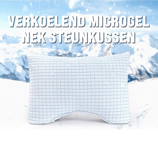 Dreamhouse Dreamhouse - 3D verkoelende neksteun kussen - Blue cell tech microgel