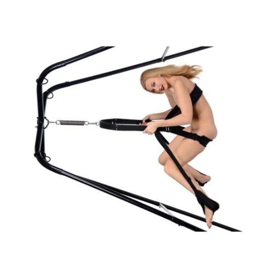18+ - TRINITY VIBES - Ultimate Sex Swing Stand - Vrijstaand Frame