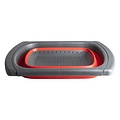 Webshop Outlet Gusta Opvouwbaar Vergiet – Rood/Antraciet - Ruimtebesparend & BPA-vrij