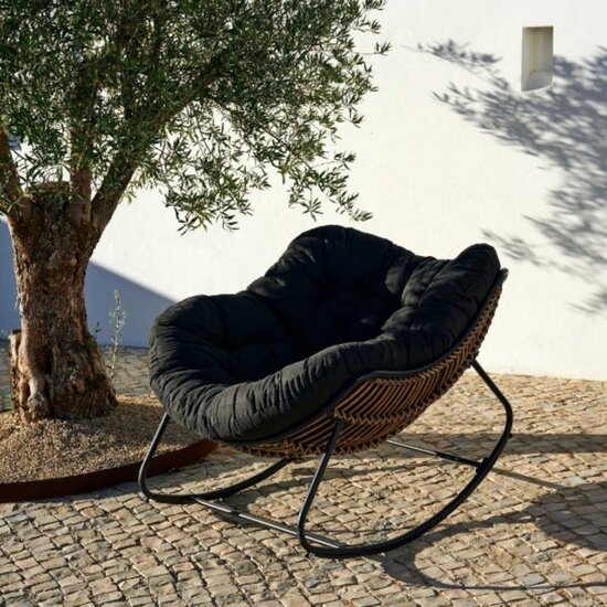 Webshop Outlet Gusta Casa Rocking Chair Rocko – Comfortabel Schommelen in Stijl - Grote Stoel