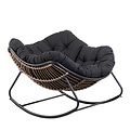 Webshop Outlet Gusta Casa Rocking Chair Rocko – Comfortabel Schommelen in Stijl - Grote Stoel
