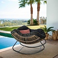 Webshop Outlet Gusta Casa Rocking Chair Rocko – Comfortabel Schommelen in Stijl - Grote Stoel