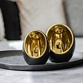 Webshop Outlet Gusta Theelichthouder Ei – Sfeervolle verlichting in stijl (set van 2)