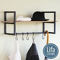 Lifa Living Lifa Living - Wandkapstok Victor - Staal