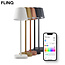 FlinQ FlinQ Smart In- and Outdoor Tablelight Lume - stijlvol, slim en veelzijdig