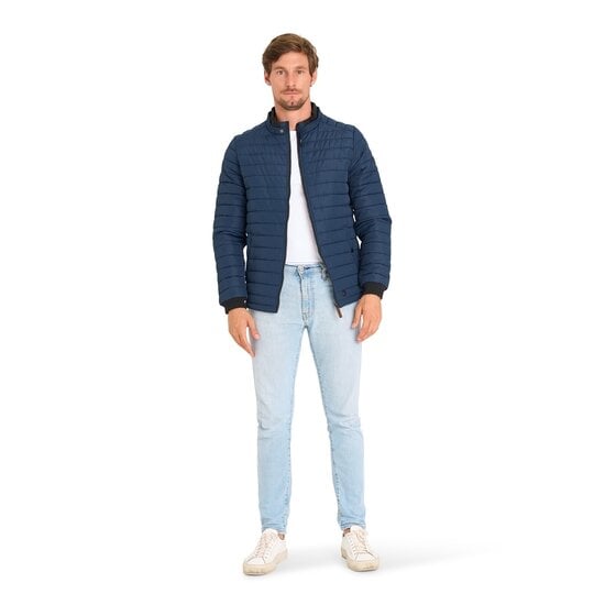 Mario Russo Mario Russo Wave Jacket Gewatteerde Jas - Tussenjas