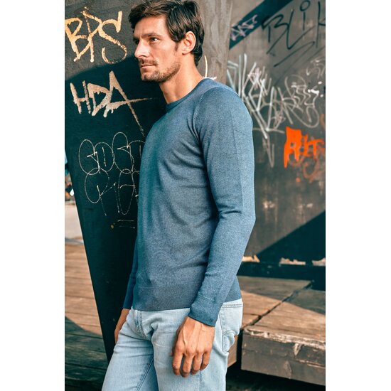 Mario Russo Mario Russo Pullover Round-neck Trui - Sweater met Ronde Hals