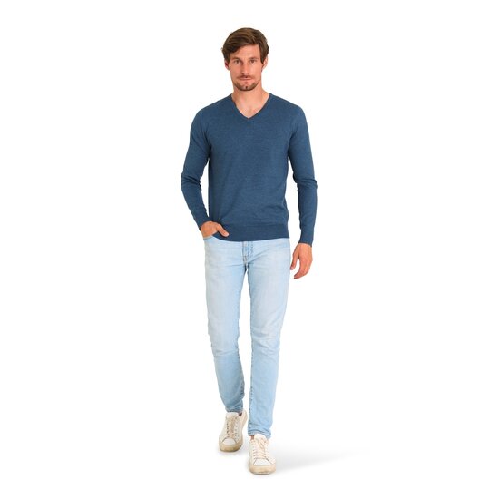 Mario Russo Mario Russo Pullover V-neck Trui - Sweater met V-hals