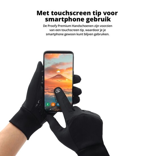 FlinQ FlinQ Handschoenen met Touchscreen Tip - Water- en Winddicht