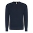 Mario Russo Mario Russo Waffle Pullover – Italiaanse Stijl en Comfort - Raf Blue / XXXL