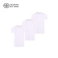 Mario Russo Mario Russo - T-shirts - 3-Pack Ronde Hals - Diverse kleuren